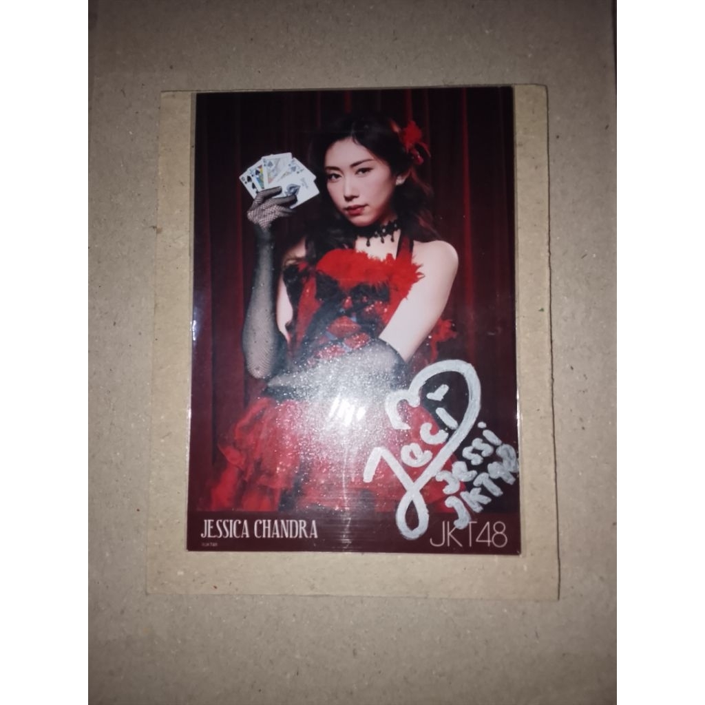 Benefit Konser Full house Jessi sign ttd basah