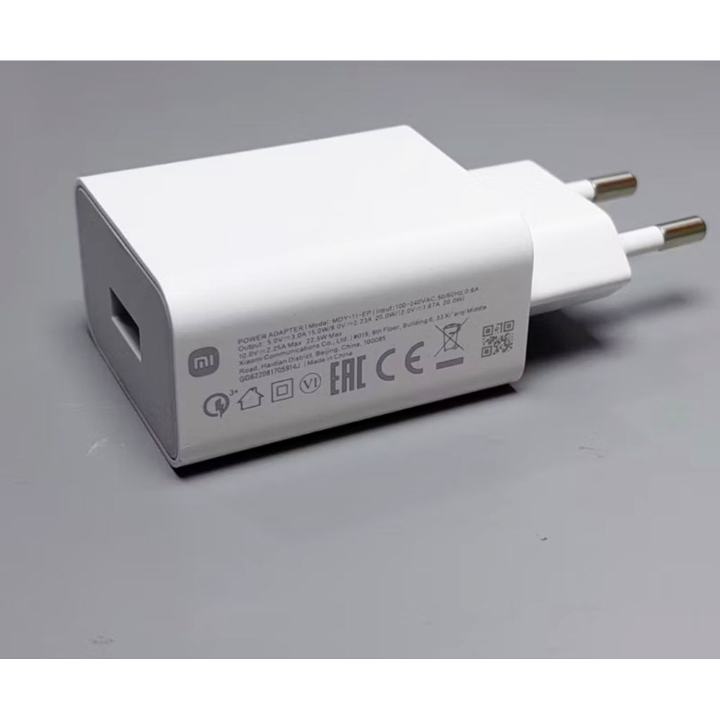 ADAPTOR CHARGER XIAOMI 22.5W/18W. ORI Copotan