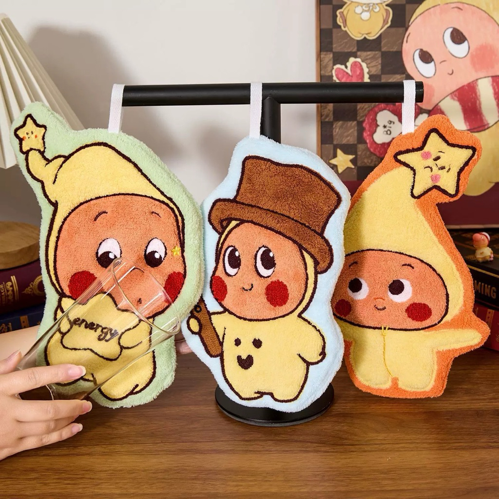 TAYURI - Twinkle Loopy Lap Tangan Handuk Hand Cloth - Lap Tangan Lucu - Lap Tangan Gantung - Lap Pir