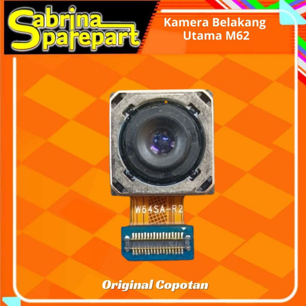 Kamera Belakang Utama Samsung M62 second Original Copotan