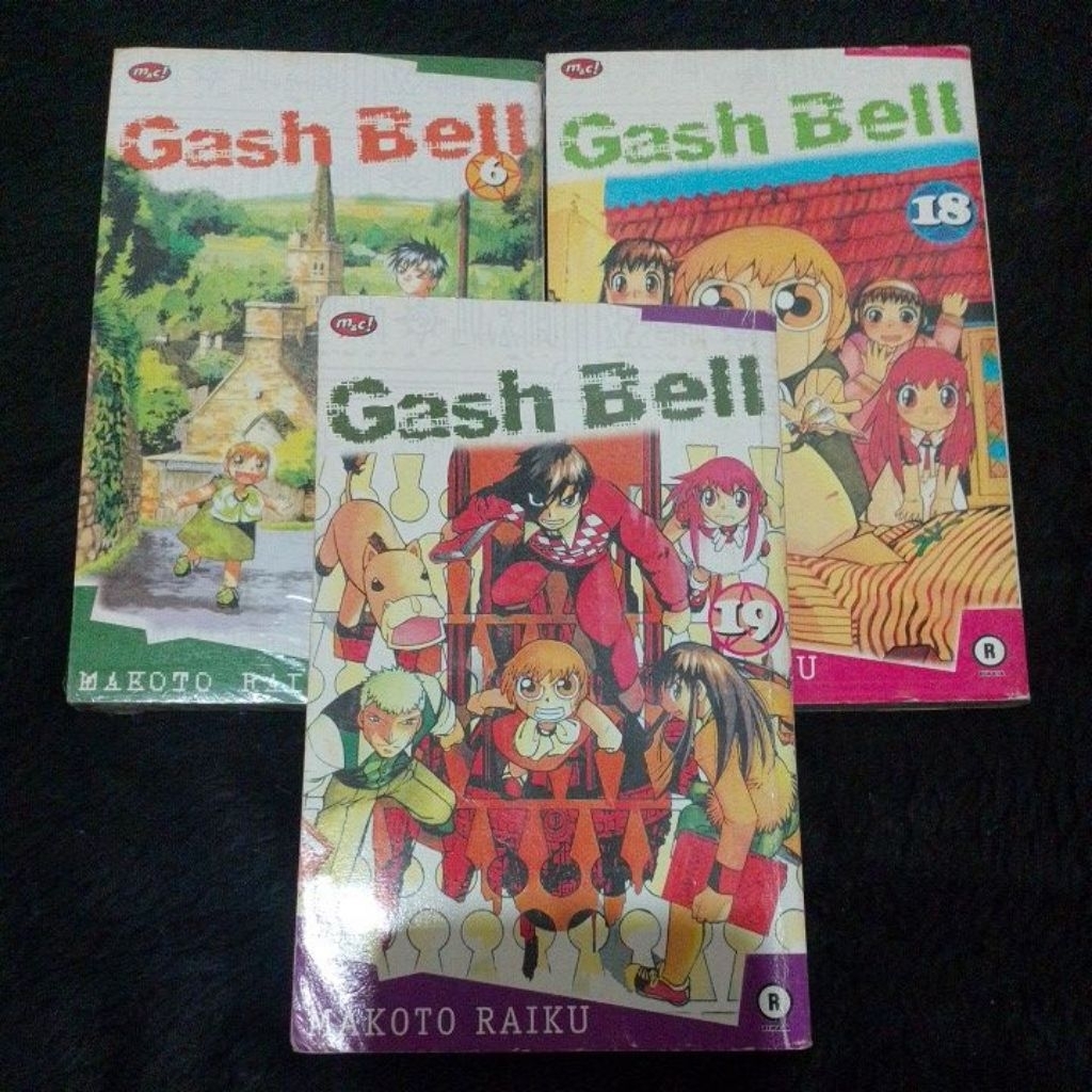 (pesanan) Komik Gash bell