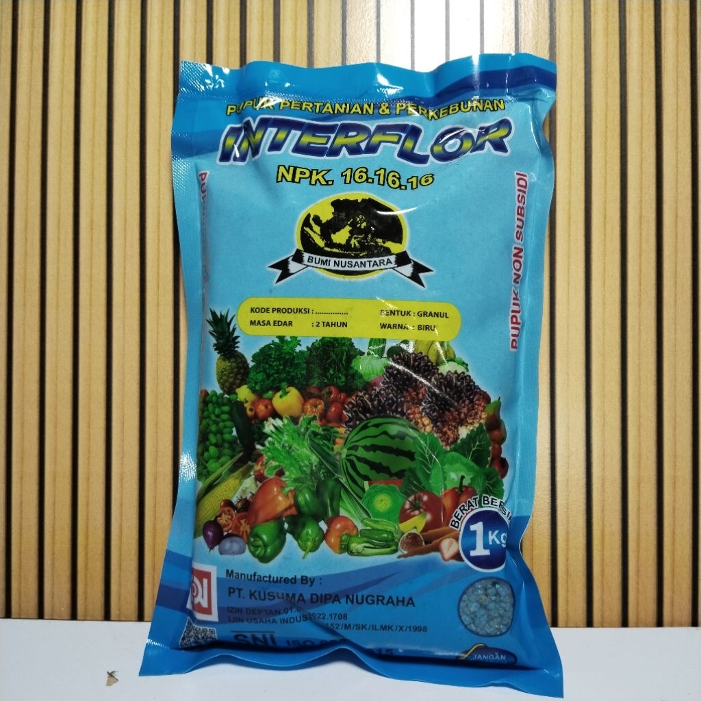 NPK 16:16:16 interflor 1 kg