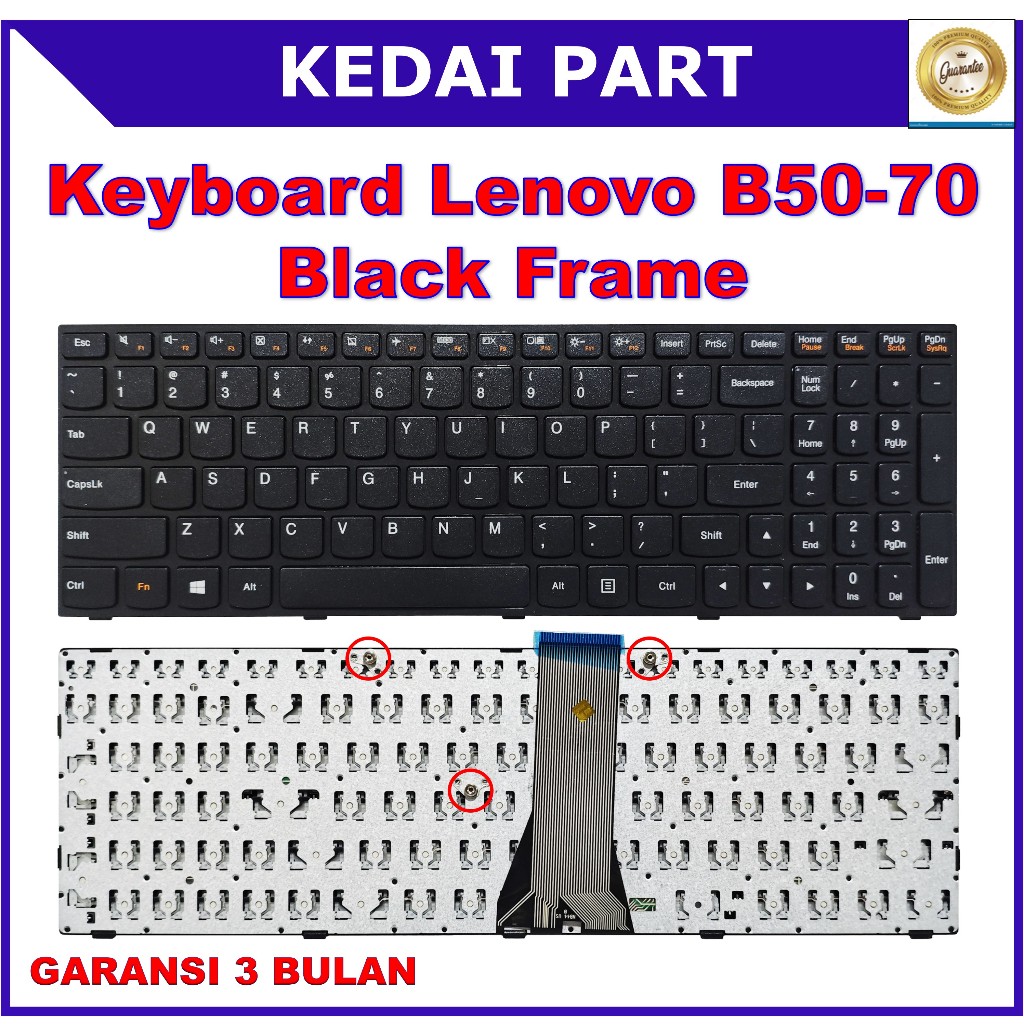 Keyboard Lenovo Ideapad B50-70 Flex 2-15 Flex 2-15D B50-10 B50-40 B50-50 B50-70