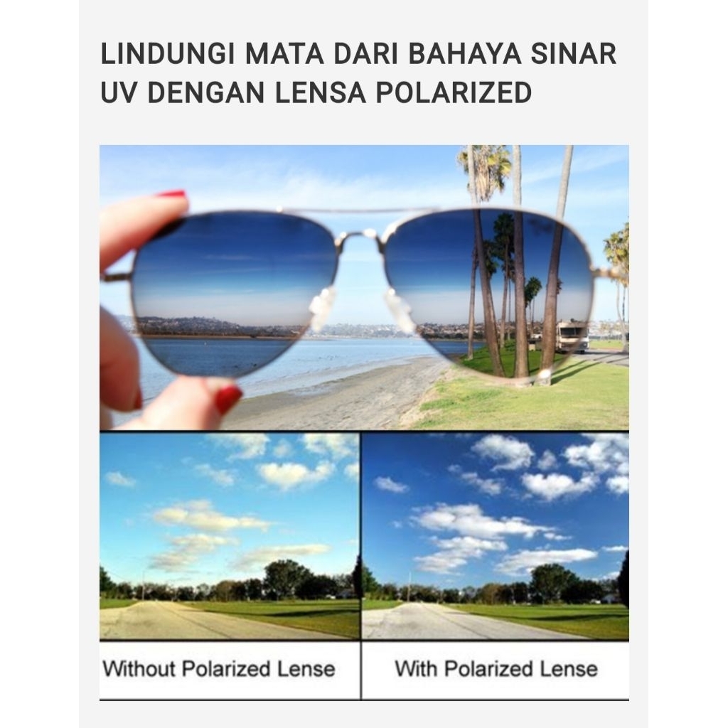 LENSA KACAMATA POLARIZED POLARIZED
