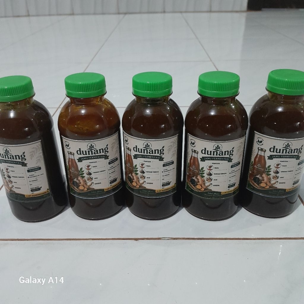 jamu fermentasi bawang tunggal