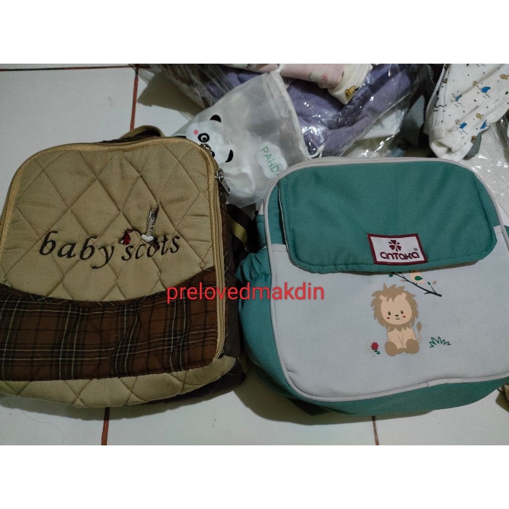 Tas Baby 2 set (all 50k nett) tas bayi tas persalinan preloved