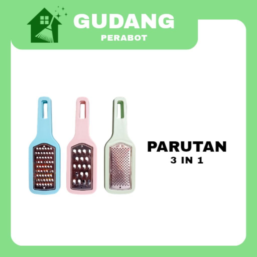 PARUTAN KEJU 3 IN 1 PARUTAN MULTIFUNGSI SERBAGUNA SET ISI 3
