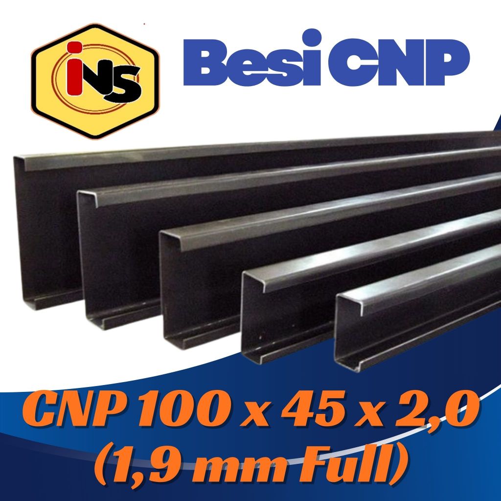 BESI CNP CANAL C 100 x 45 x 2.0 mm (1.9 mm Full) Ready Stock 1052 Batang
