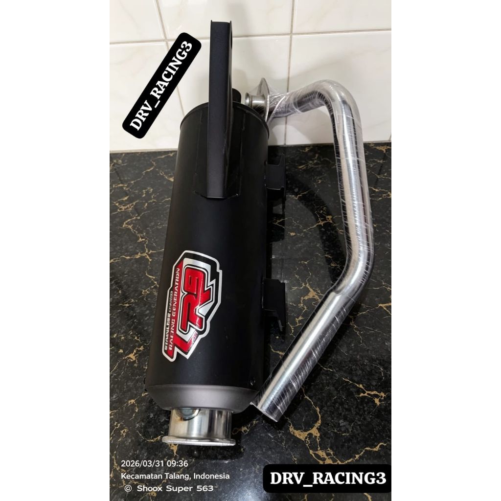 knalpot Standar Racing R9 Untuk tipe All matic beat ,Beat karbu ,beat fi,beat esp,beat street,beat d