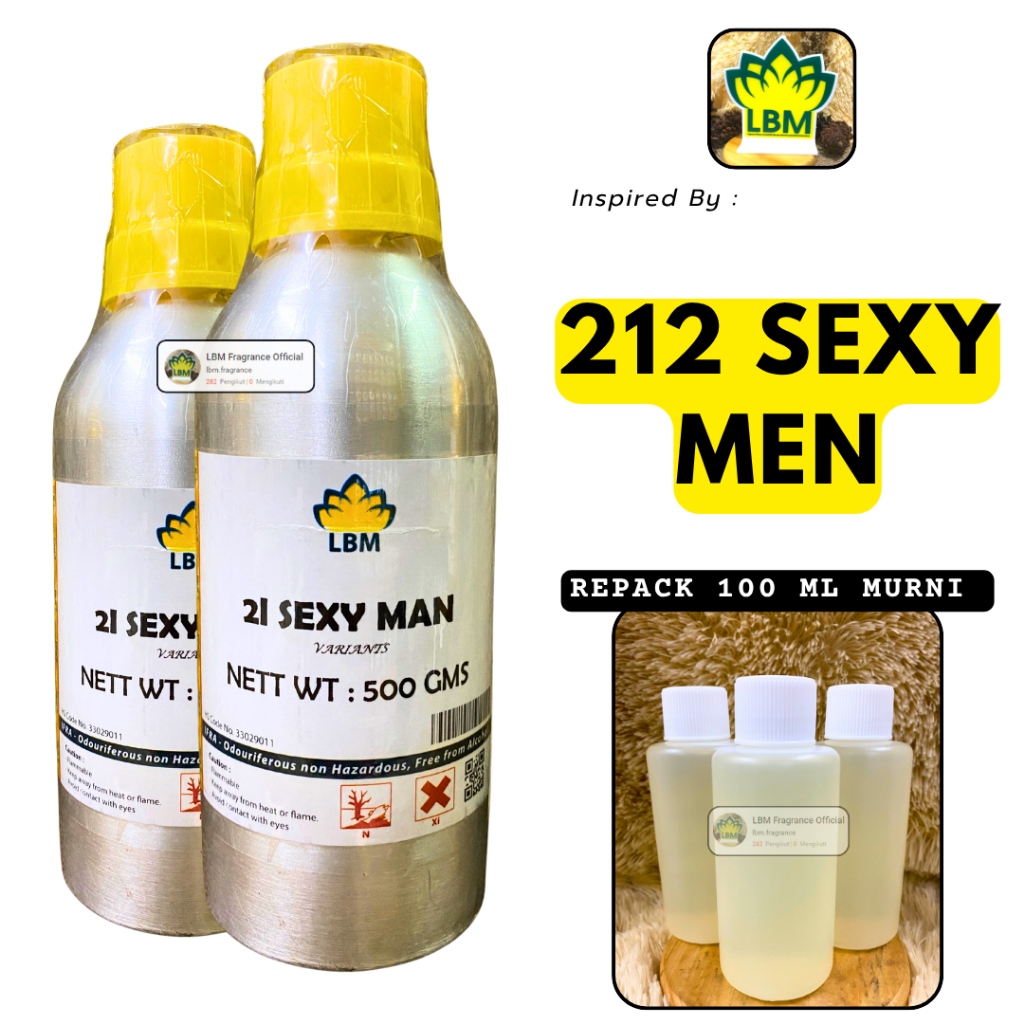 Bibit Parfum LBM - SEXY MEN Berkualitas 100 ML LBM Fragrance