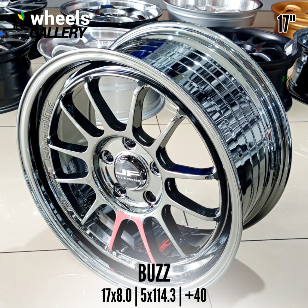 Velg Mobil Only JF Luxury BUZZ 17” 5X114.3  By JF Luxury.