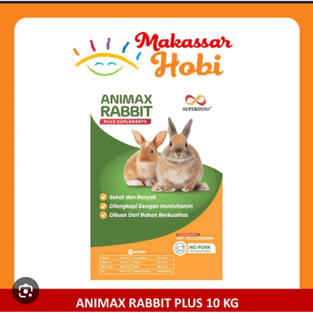 Animax rabbit 10kg