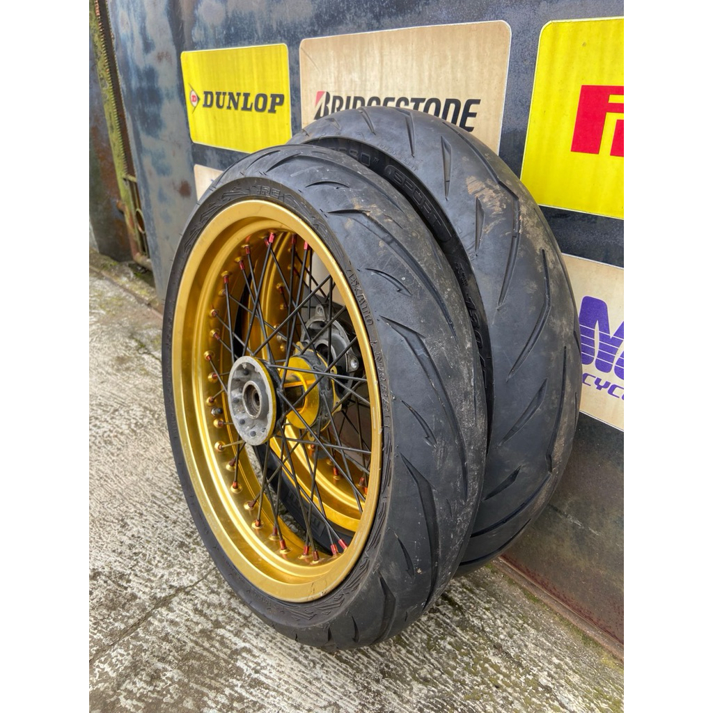 WHEELSET SUPERMOTO CRF