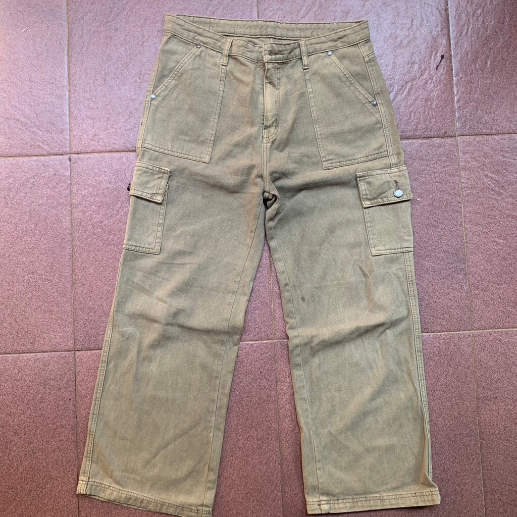 Cargo Pants Jeans Khaki