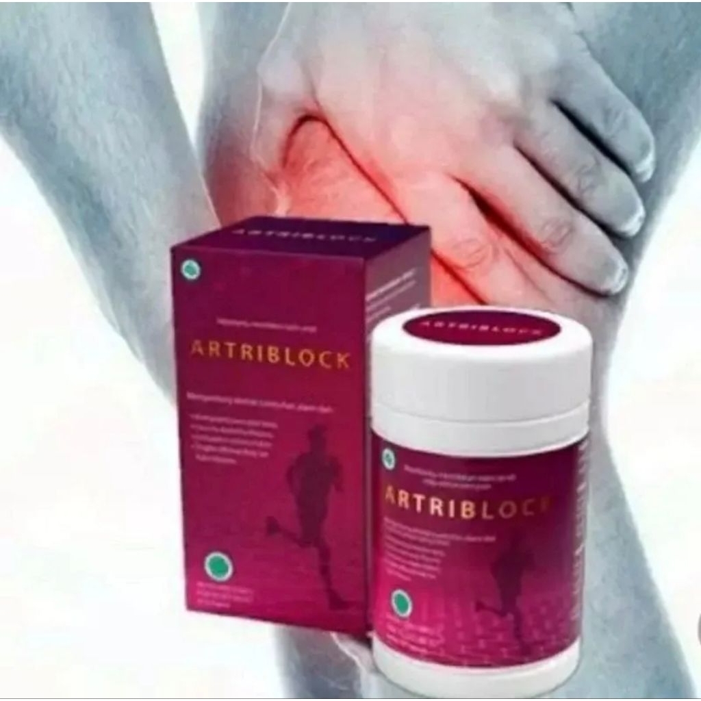 Artriblock Original 30 Kapsul - Obat Nyeri Sendi Alami, Membantu Mengurangi Rasa Sakit