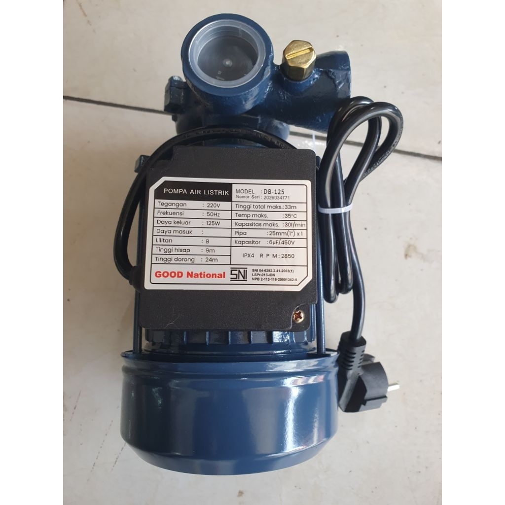 Pompa Sanyo bodi DAB original nasional indonesia