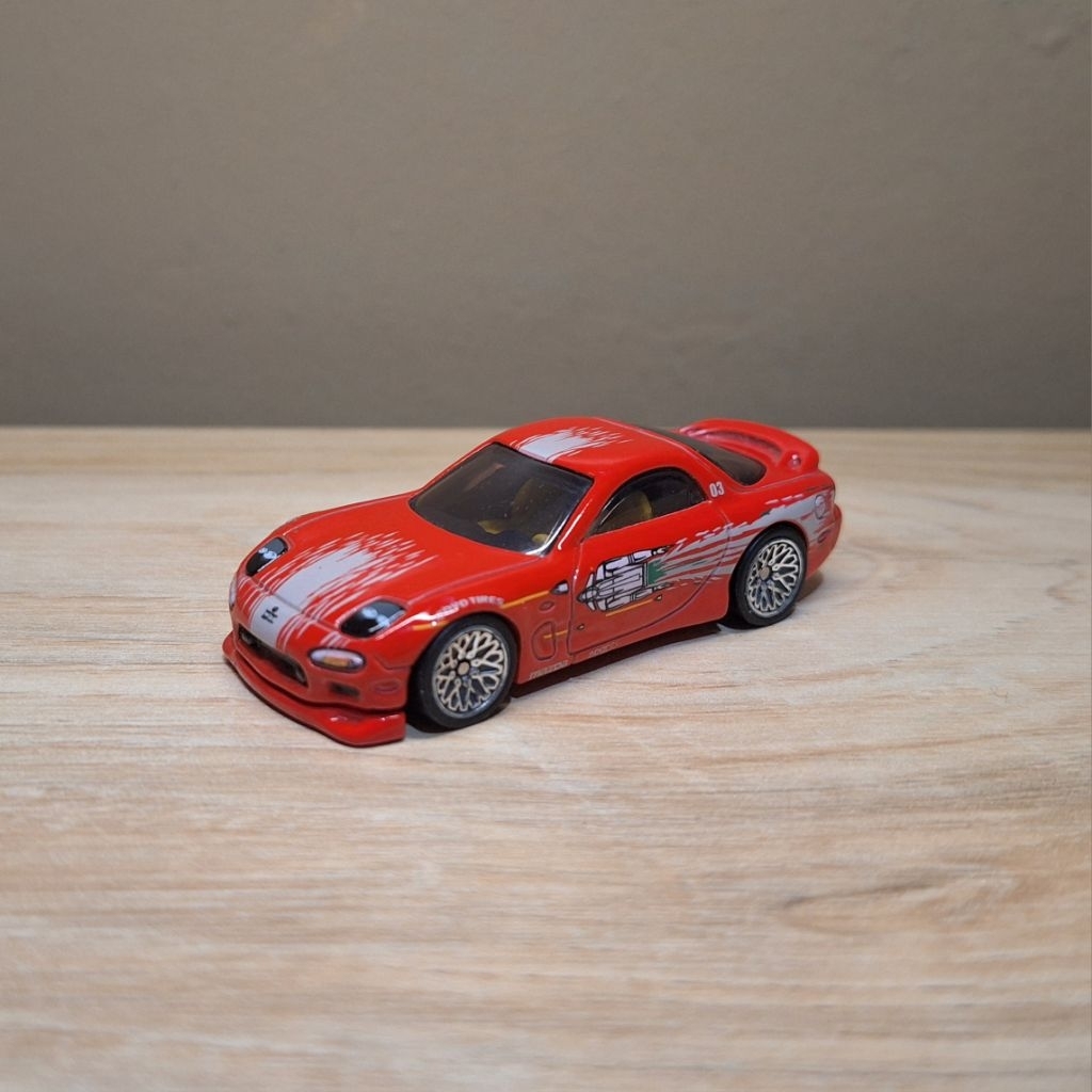 Hot Wheels Premium Fast Furious Full Force 95 Mazda RX-7 (Red/ Merah) Loose