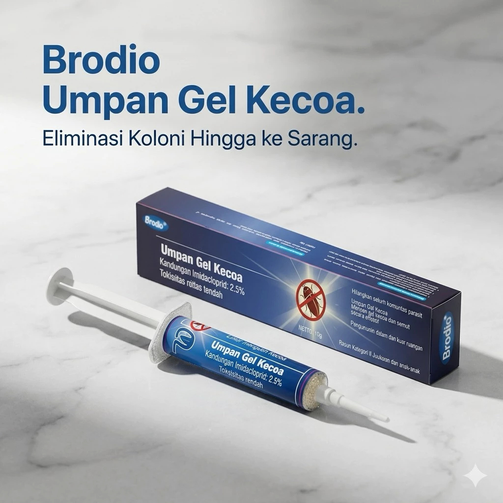 BARU Pembasmi Kecoa - Gel Pembasmi Kecoa 10 Gr - Pengusir Kecoa Ampuh - Gel Umpan Kecoa - Obat Kecoa