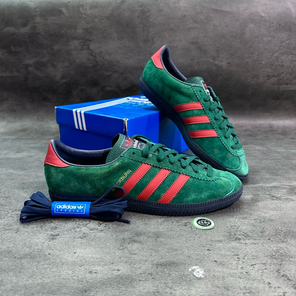 ADIDAS BLACKBURN SPEZIAL [HIJAU/MERAH] #EF1158 HAGUSNEAKER 100% ORIGINAL 