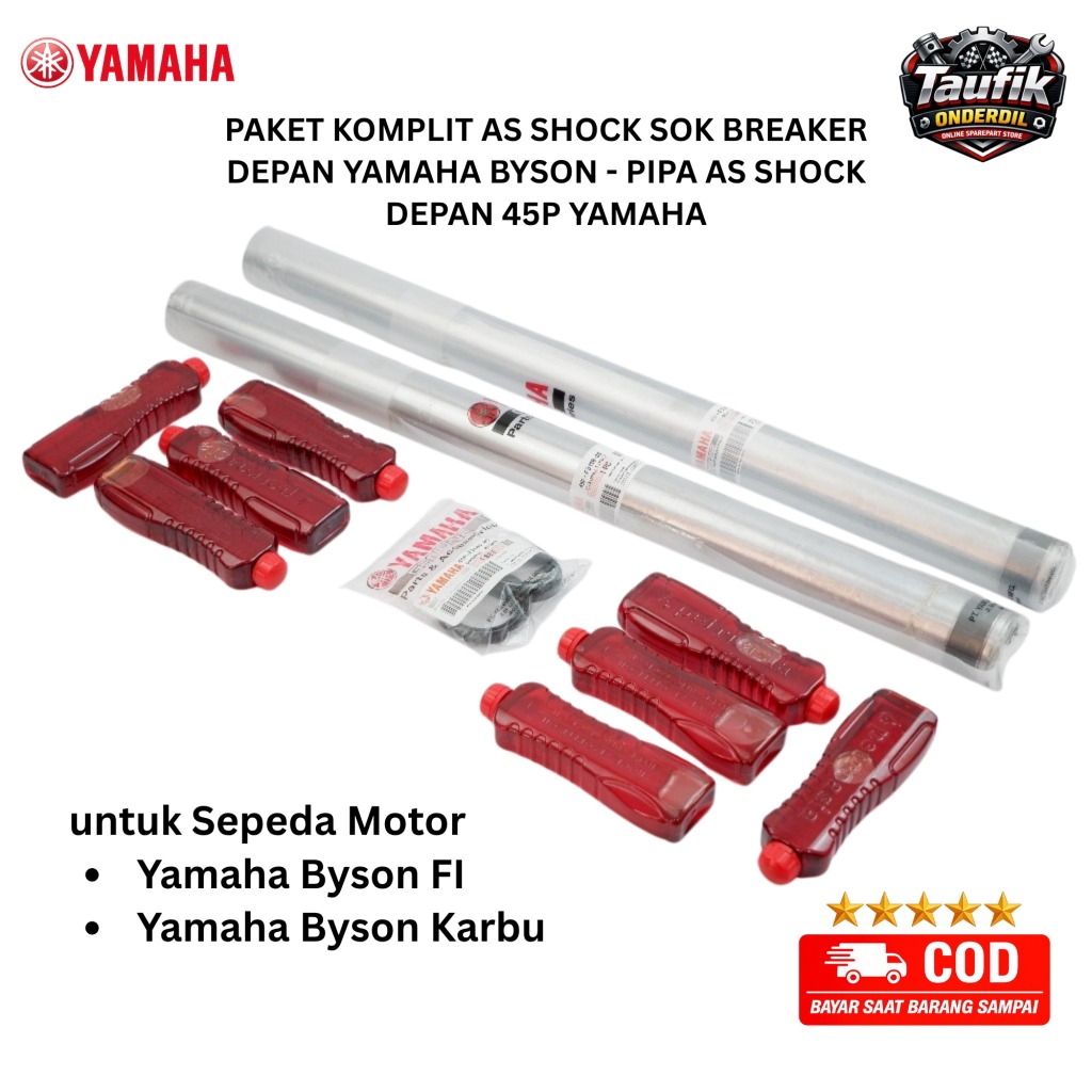 ori shock depan byson - as shock depan byson 45P-F3110-00 original Taufik onderdil
