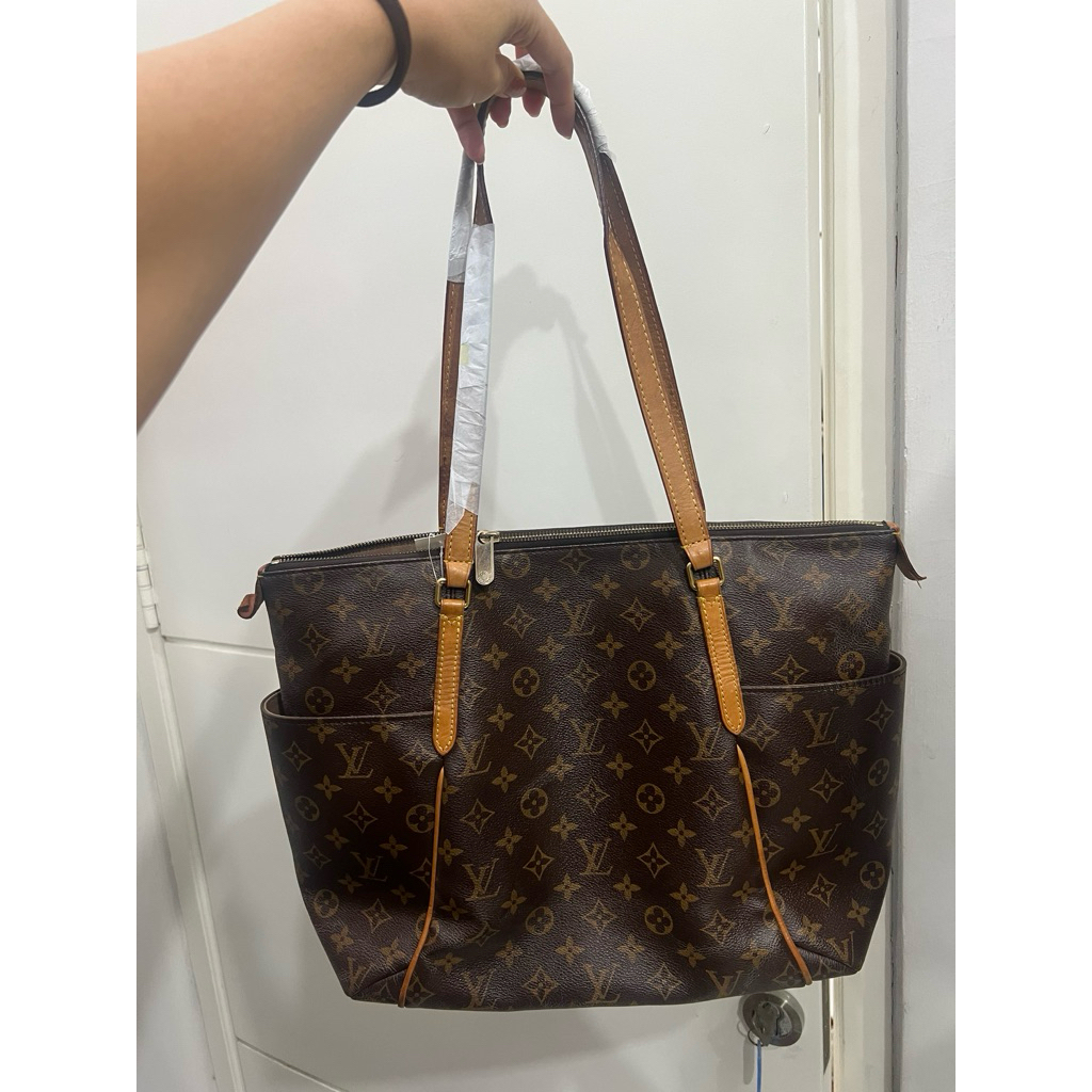 tote lv bag authentic 100%
