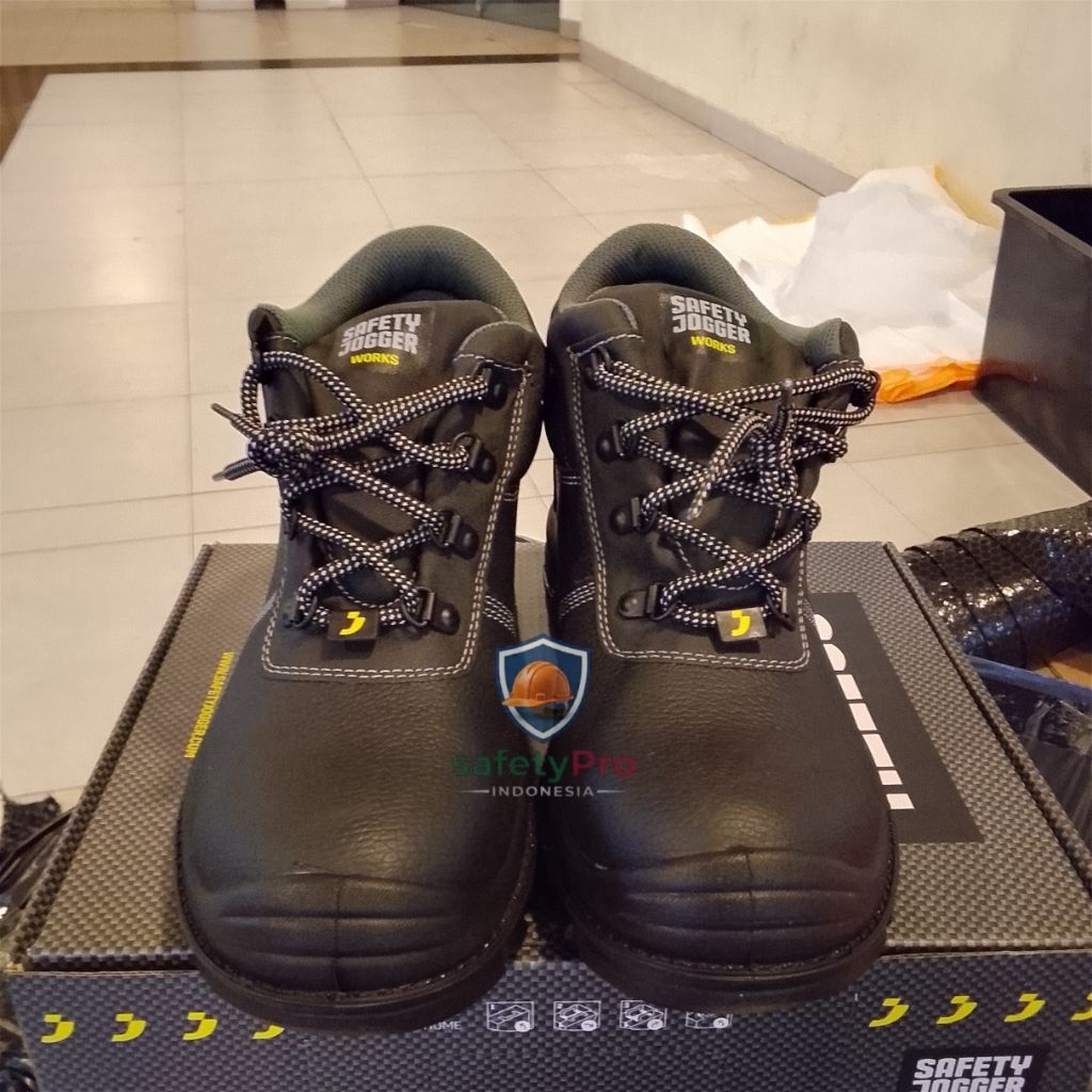 Sapatu Safety Jogger Bestboy2 S3 Kulit Suede