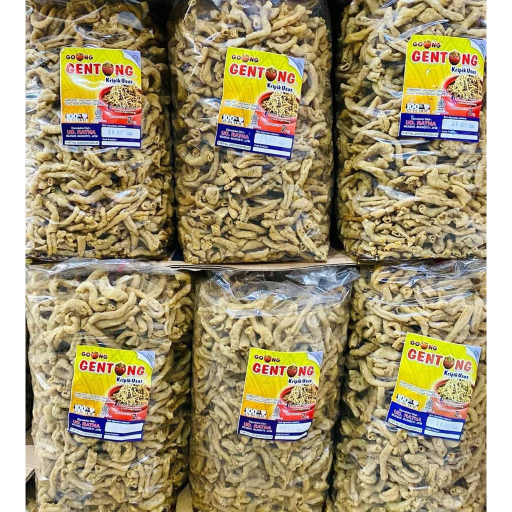 KRIPIK USUS GENTONG
