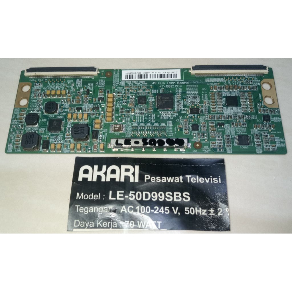 T'con TV LED Akari seri LE-50D99SBS