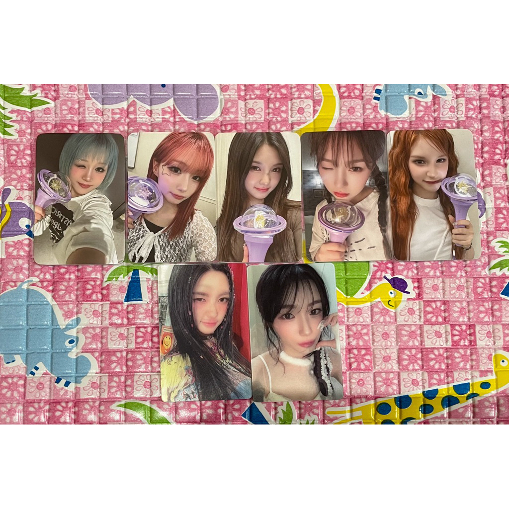 PHOTOCARD LENTI OFFICIAL KEP1ER Hikaru Youngeun Dayeon Chaehyun Bahiyyih