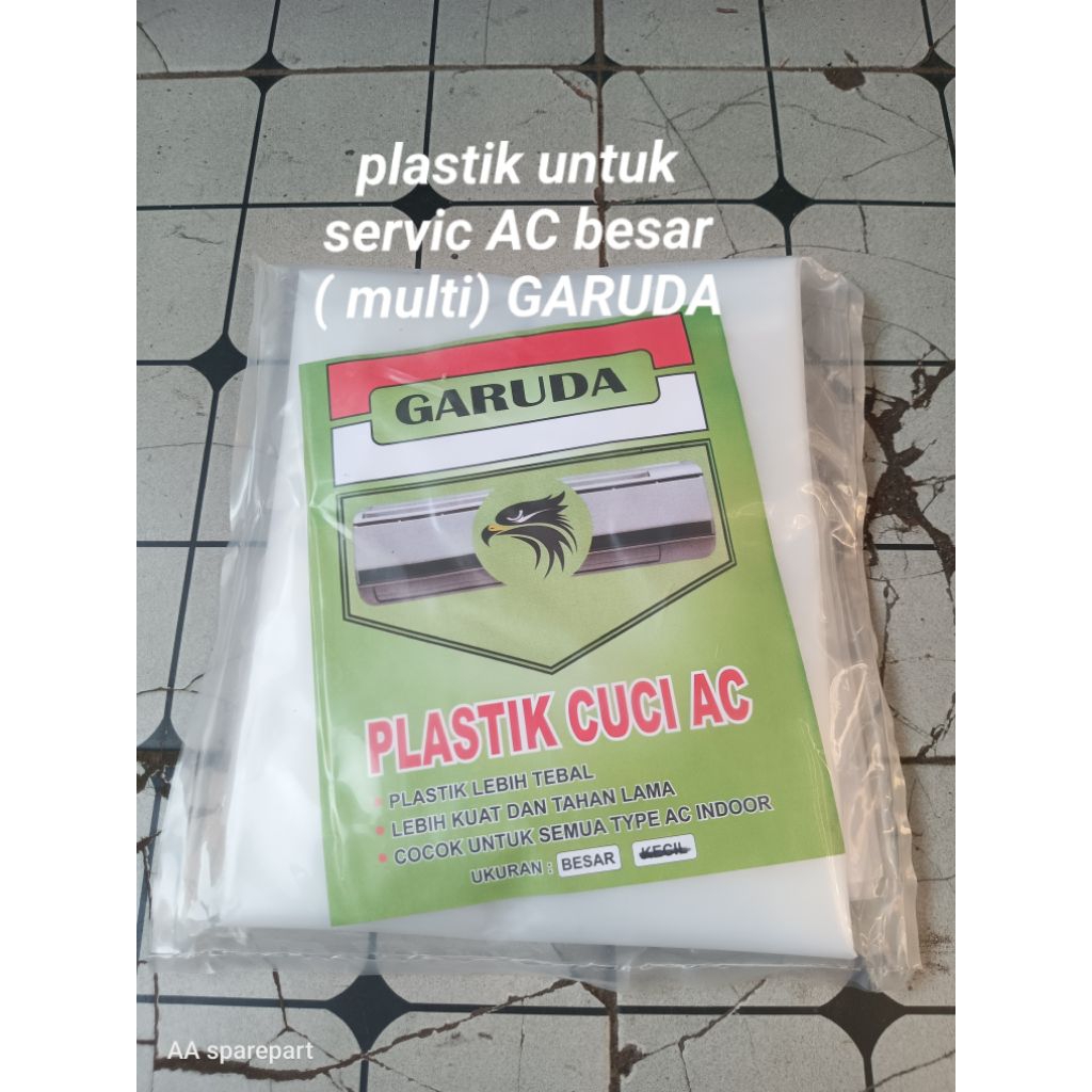 Plastik servis cover ac 2pk GARUDA