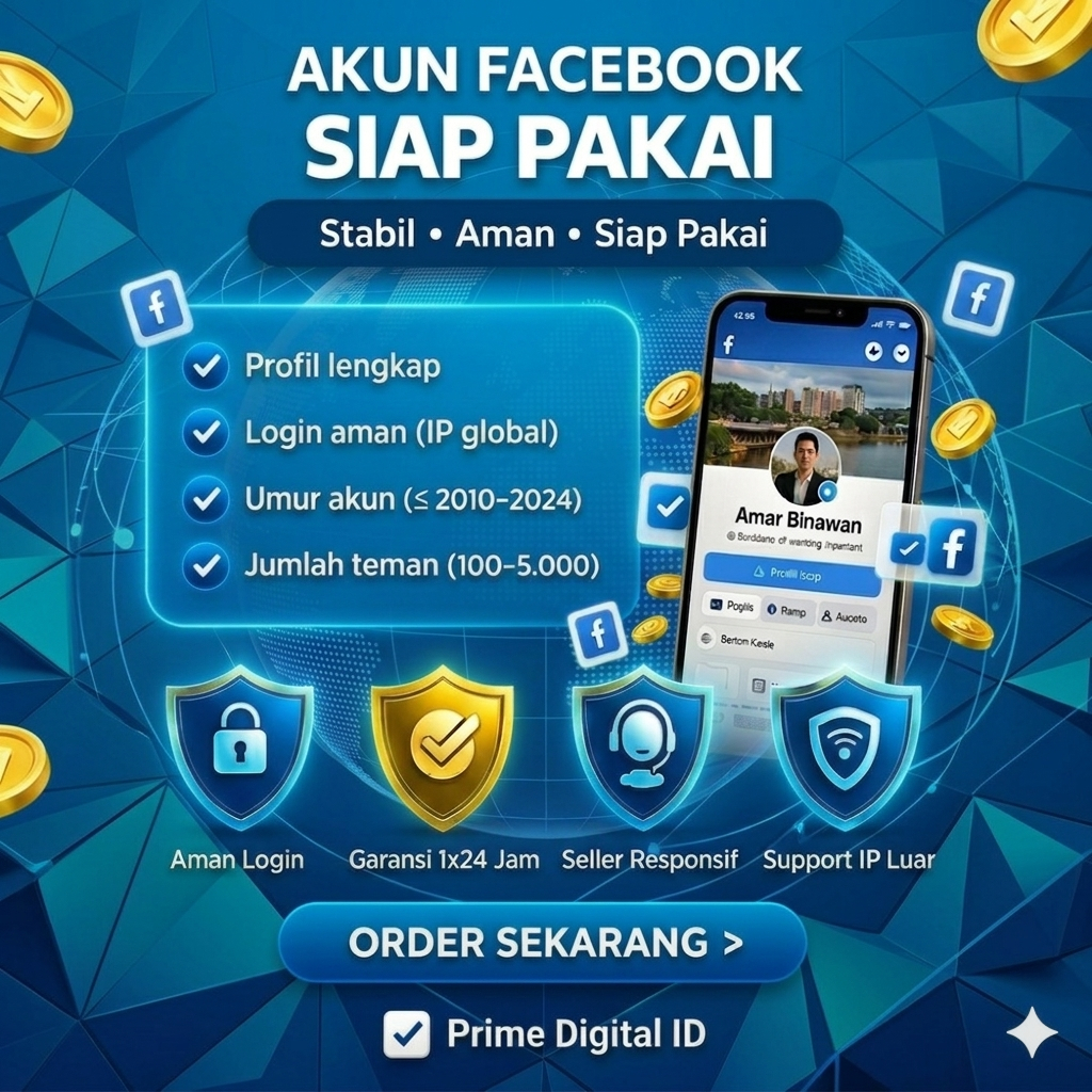 AKUN FACEBOOK TUA | AKUN FB TUA | AKUN FB BERGARANSI 100% LOGIN