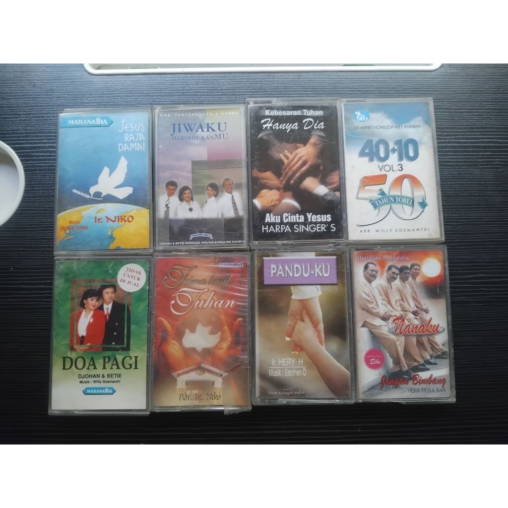 Kaset pita Rohani - Kaset pita lagu rohani kristen
