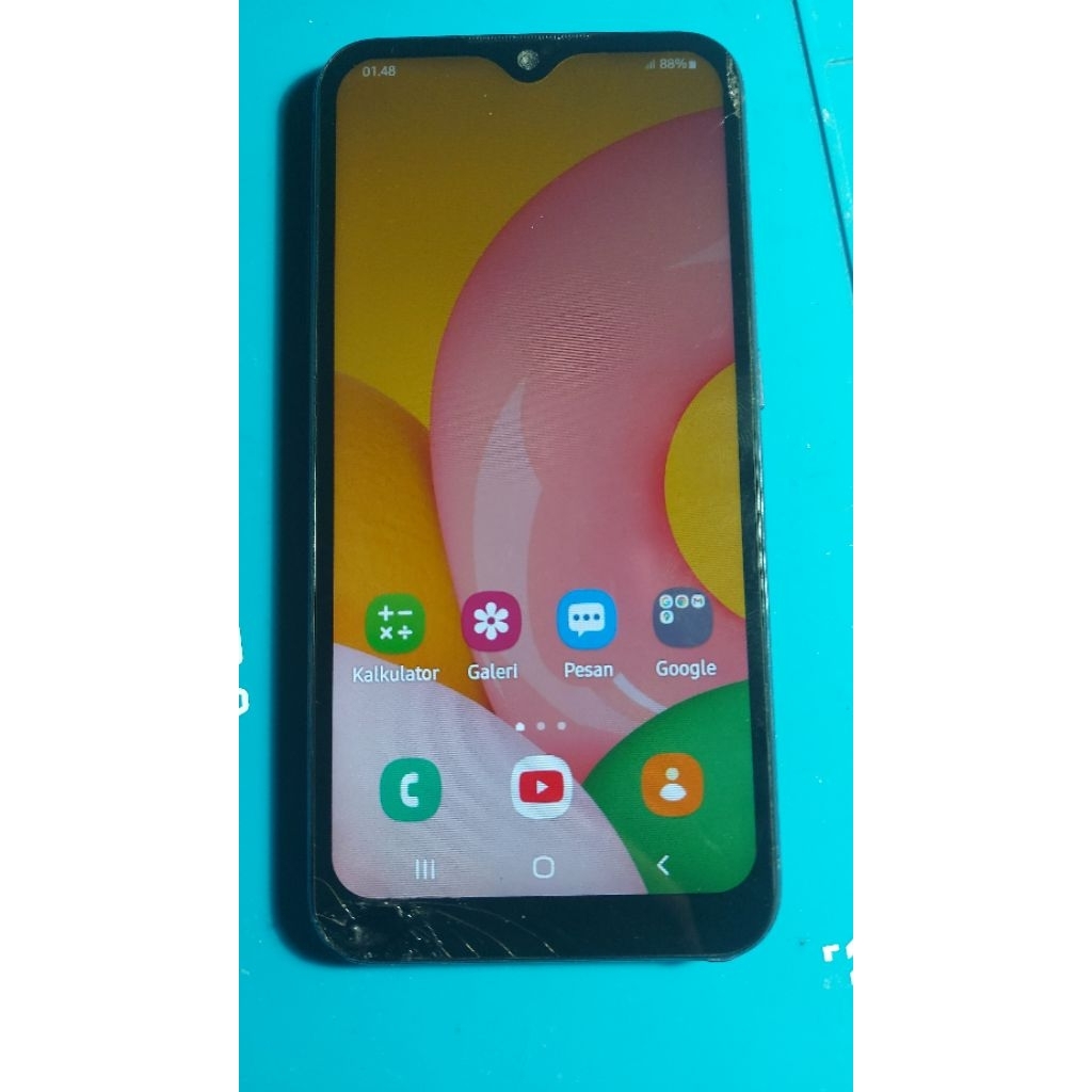 samsung a01 normal ada minus