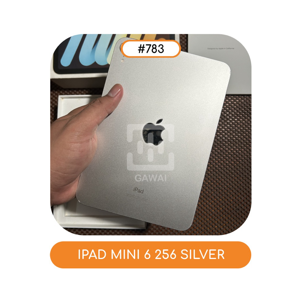#783 Ipad Mini 6 Silver 256