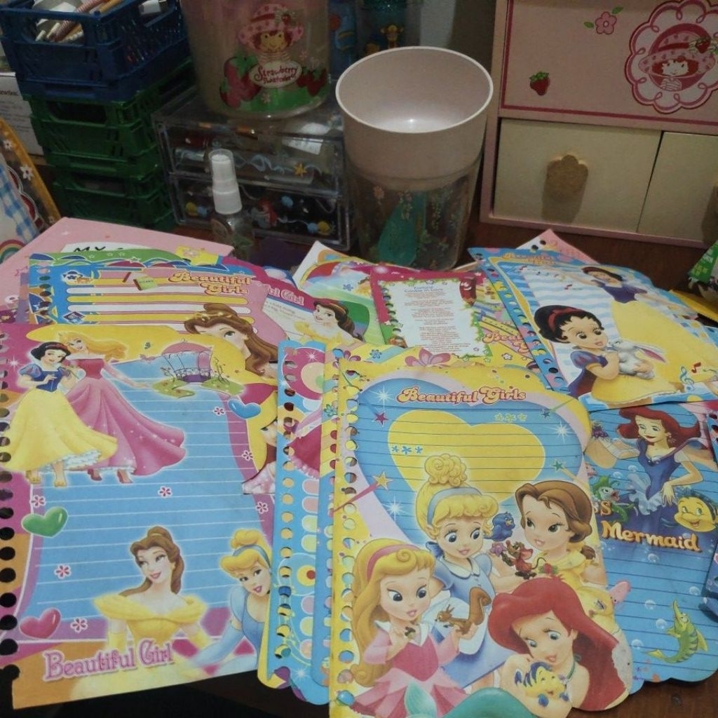 Kertas Binder A5 Princess Koleksi Jadul Non Harvest Rare