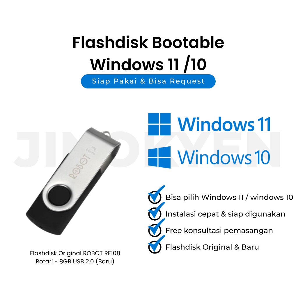Flashdisk Bootable Windows 11/10