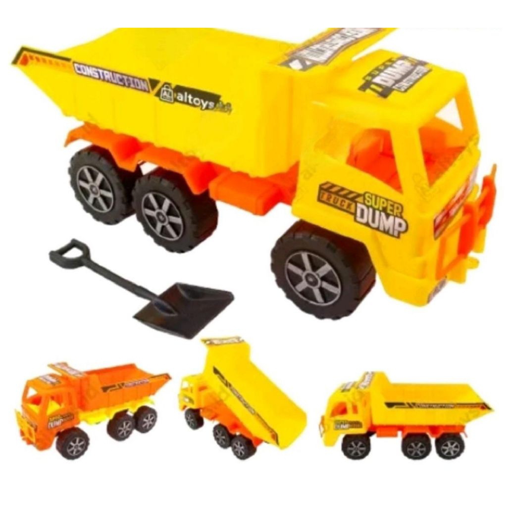 MAINAN TRUK PLASTIK SUPER DUMP 34 CM
