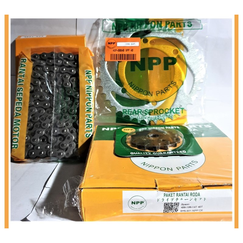 BYS-601-NPP Gear Paket Byson Carbu NPP PART