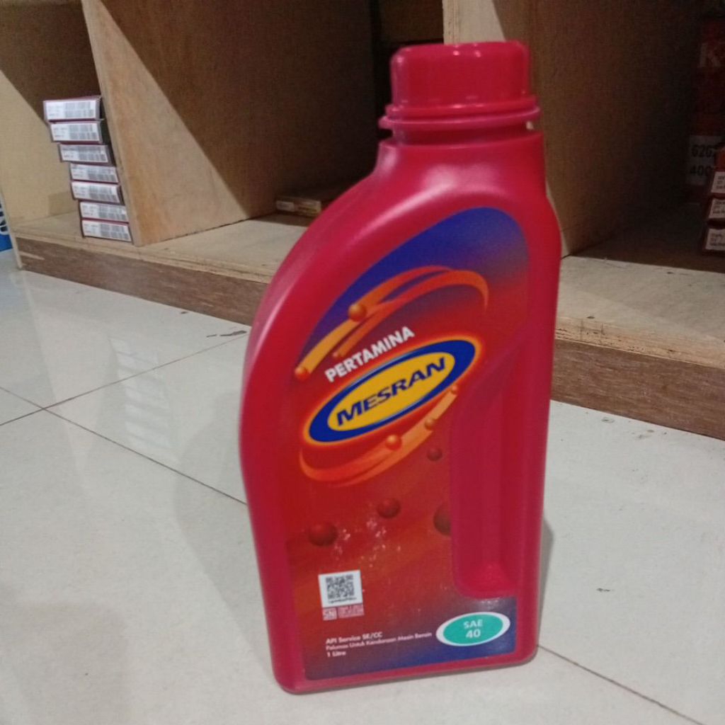 Mesran 40 Pertamina 1Liter Oli mesin Motor & Mobil