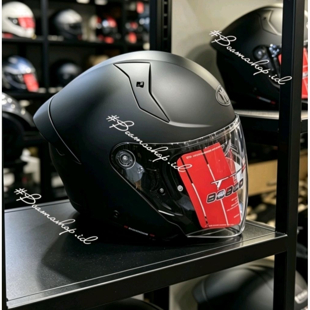 kyt ttr jet solid black matt