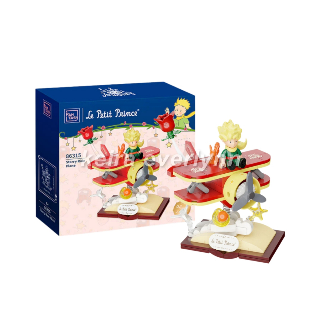 Pantasy x Le Petit Prince Starry Ride Plane 86315 Building Blocks / Lego Mainan Anak