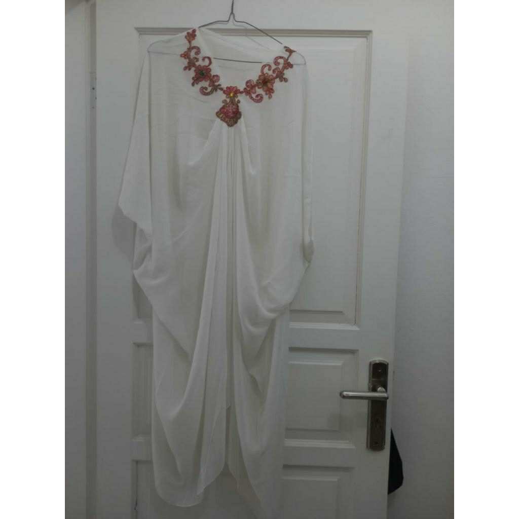 Kaftan Preloved/Kaftan Satin Preloved/Kaftan murah preloved/Baju muslim preloved
