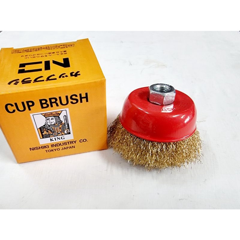 CUP BRUSH/SIKAT MANGKOK LURUS KING