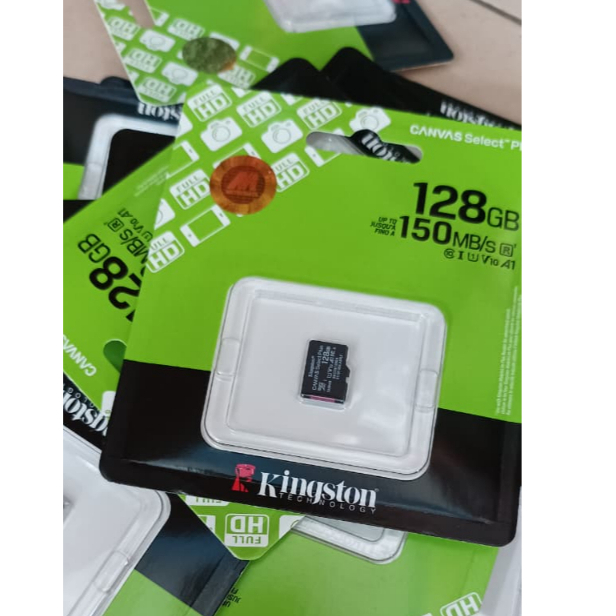 KINGSTON CANVAS SECRET PLUS MICROSD KARTU MEMORI