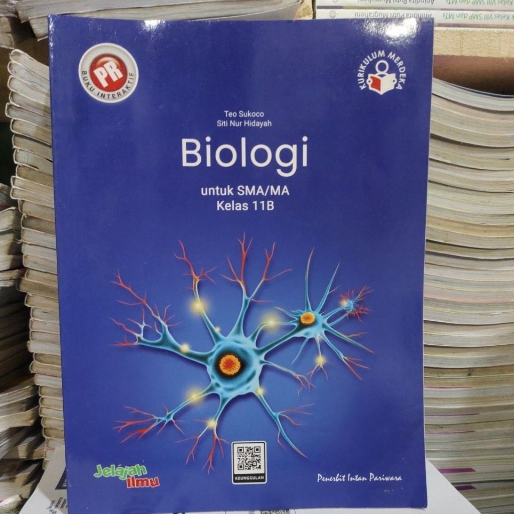 PR interaktif Biologi untuk SMA kelas 11B penerbit Intan Pariwara original