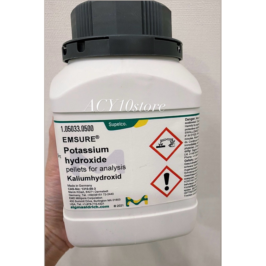 MERCK 1.05033.0500 Potassium hydroxide 500g