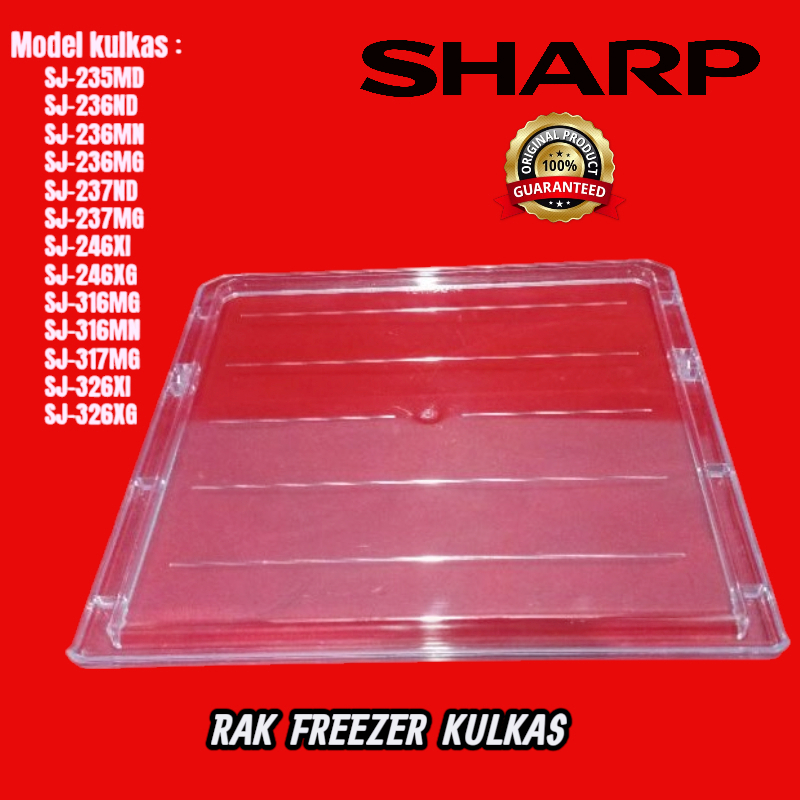 SHARP RAK FREEZER KULKAS 2 PINTU ORIGINAL