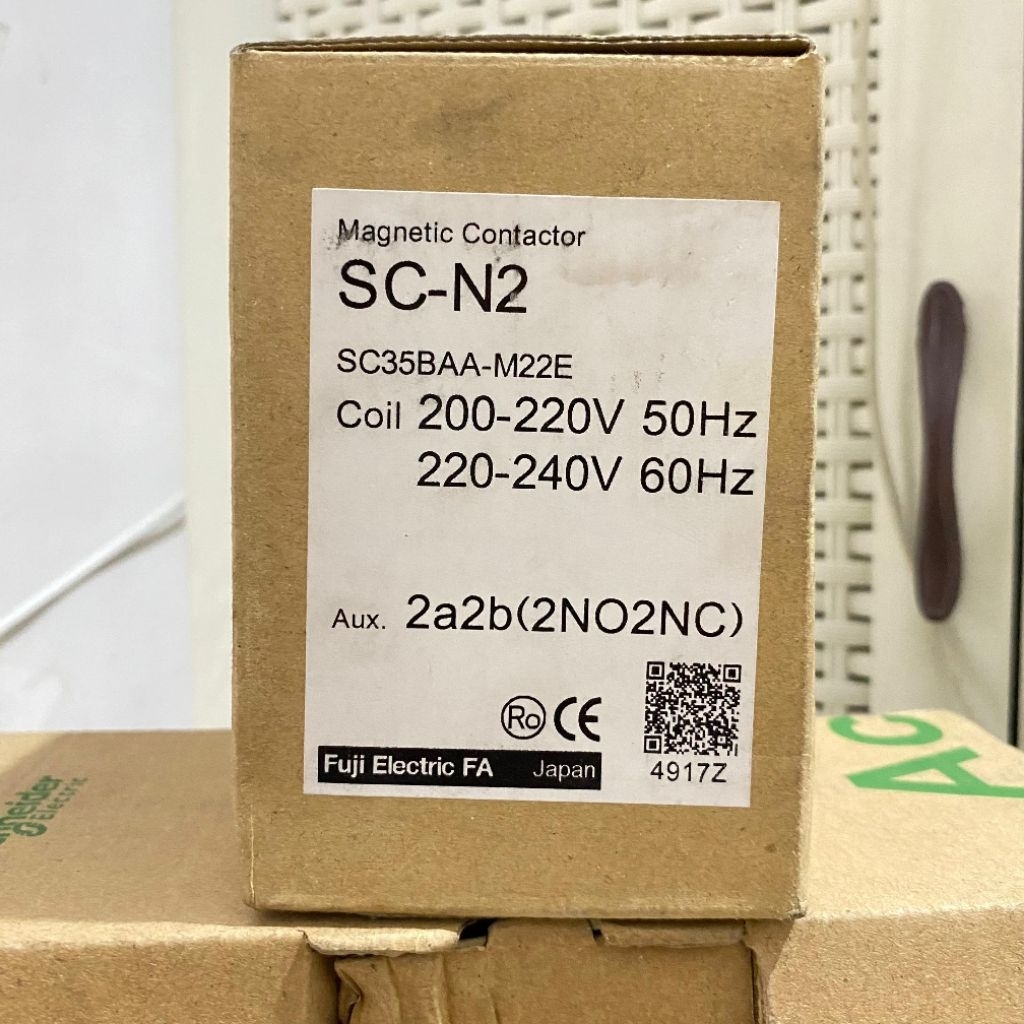 KONTAKTOR FUJI SC-N2 MAGNETIC CONTACTOR Kontaktor SC-N2 MADE IN JAPAN