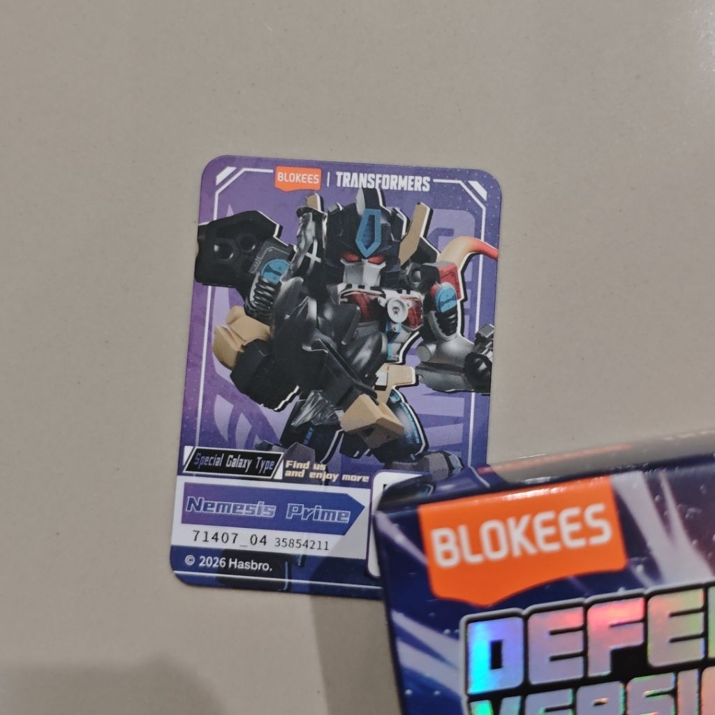 Blokees Transformers Galaxy Defender Wave 07 - Nemesis Prime Big Convoy Secret