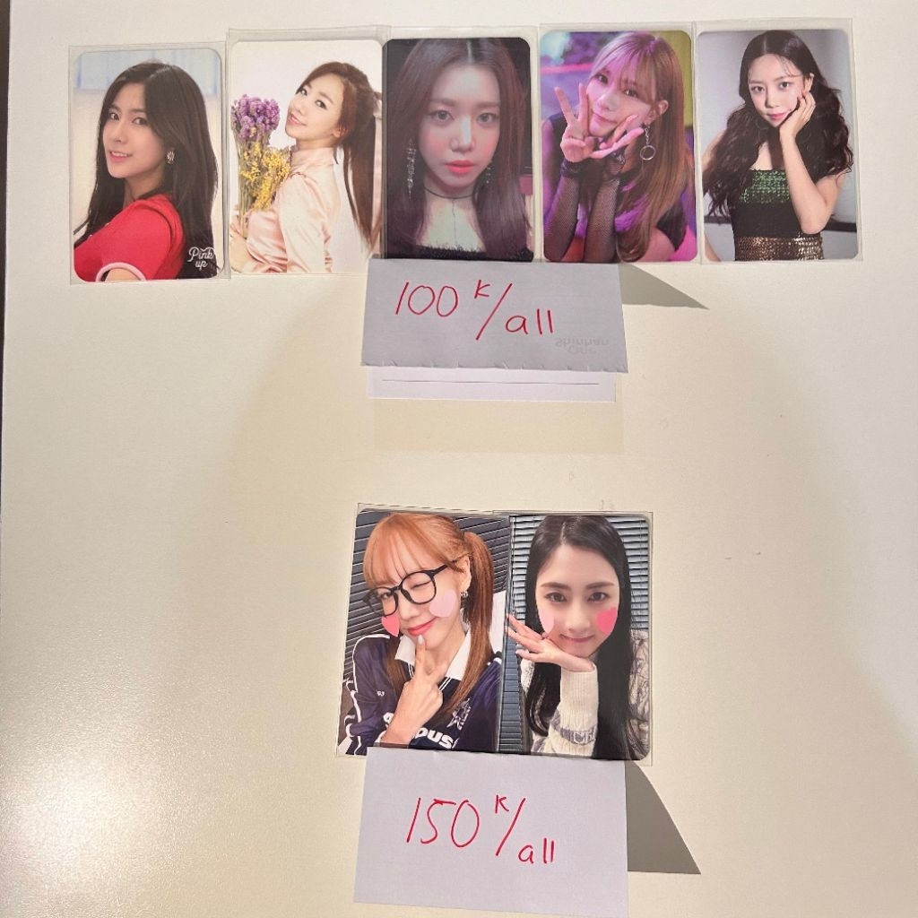 Photocard Apink Oh Hayoung Kim Namjoo